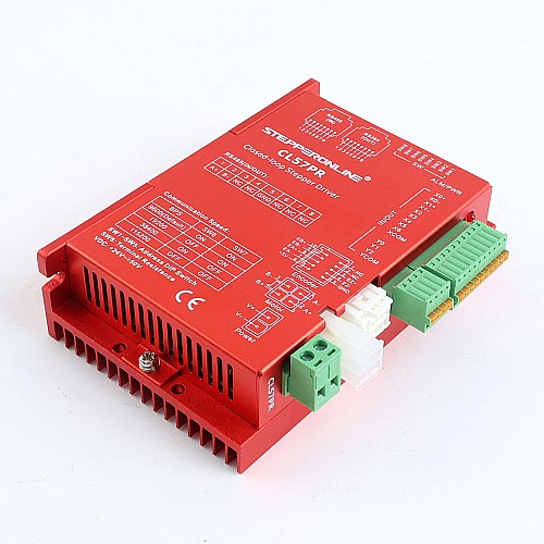 中古品 - 中国在庫 - Yシリーズ Modbus RS485 クローズドループステッピングモータードライバー 0-5.0A 20-50VDC Nema 17/23/24 ステッピングモーター用 - CL57PR-USED | StepperOnline