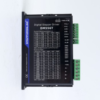 中古品 – 中国在庫 - Nema 23、24、34 ステッピング モーター用デジタル ステッピング ドライバー 1.8-5.6A 20-50VDC