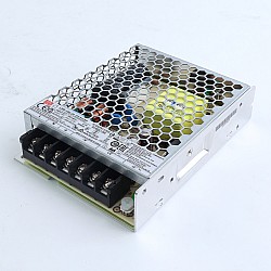使用済み製品 - LRS-100-24 MEANWELL 100W 24VDC 4.5A 115/230VAC 密閉型スイッチング電源
