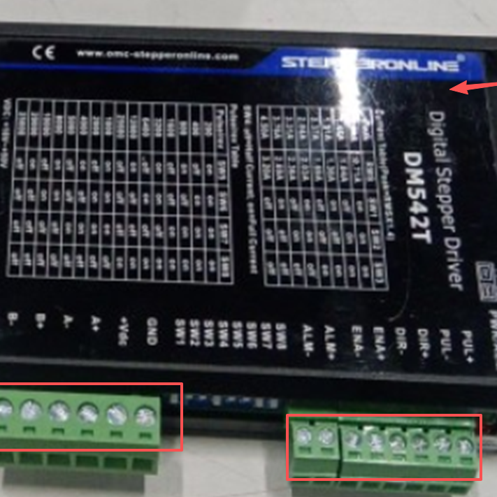 Nema 17、23、24 ステッピング モーター用デジタル ステッピング ドライバー 1.0-4.5A 18-50VDC