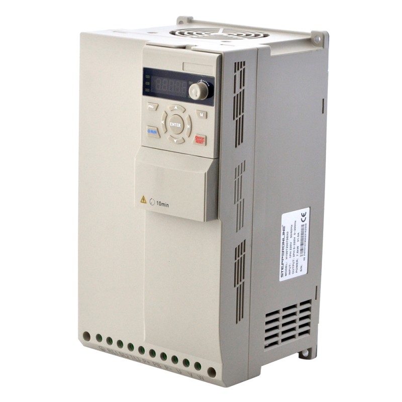 H100シリーズ VFD 10HP 7.5kW 31A 単相220V 可変周波数ドライブ - H100T20075BX0 | StepperOnline