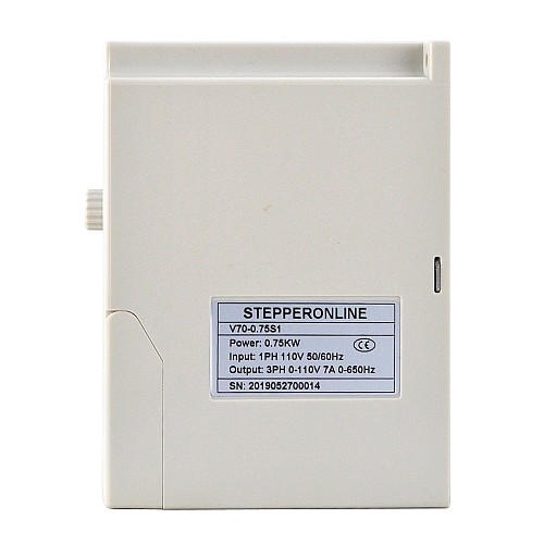 STEPPERONLINE CNC VFD 0.75KW 1HP7A110Vスピンドルモーター速度制御用可変周波数ドライブモーターインバーター STEPPERONLINE CNC VFD 0.75KW 1HP7A110Vスピンドルモーター速度制御用可変周波数ドライブモーターインバーター