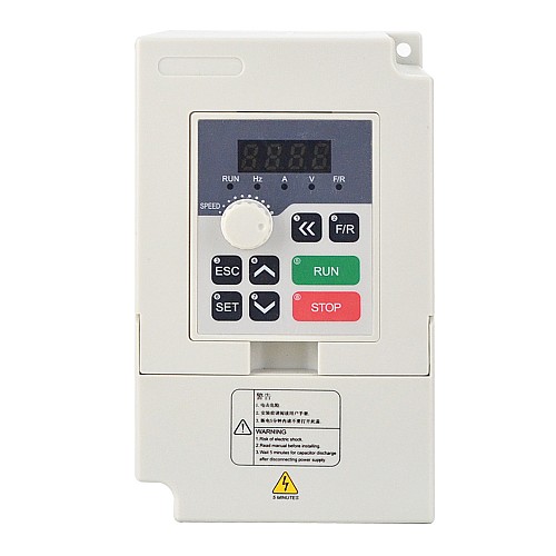 STEPPERONLINE CNC VFD 2.2KW 3HP 20A 110V 可変周波数ドライブ モーター インバーター スピンドル モーター速度制御用 STEPPERONLINE CNC VFD 2.2KW 3HP 20A 110V 可変周波数ドライブ モーター インバーター スピンドル モーター速度制御用