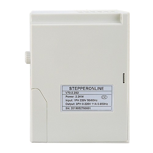 STEPPERONLINE CNC VFD 2.2KW 3HP 20A 110V 可変周波数ドライブ モーター インバーター スピンドル モーター速度制御用 STEPPERONLINE CNC VFD 2.2KW 3HP 20A 110V 可変周波数ドライブ モーター インバーター スピンドル モーター速度制御用